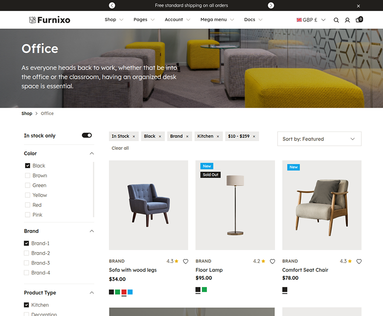 Find a mentor concept landing page