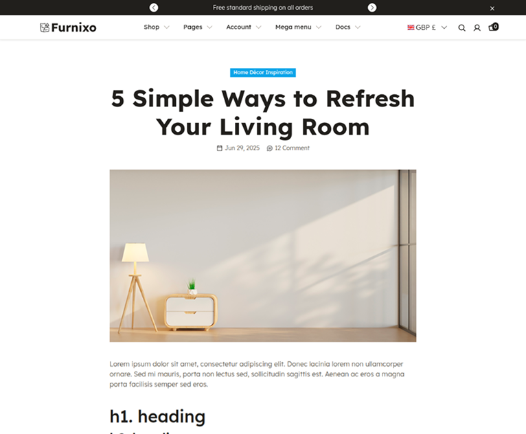 Landing page design education