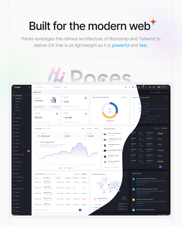 Paces - Admin & Dashboard Template (Tailwind CSS 4 & Bootstrap 5) + Figma - 3