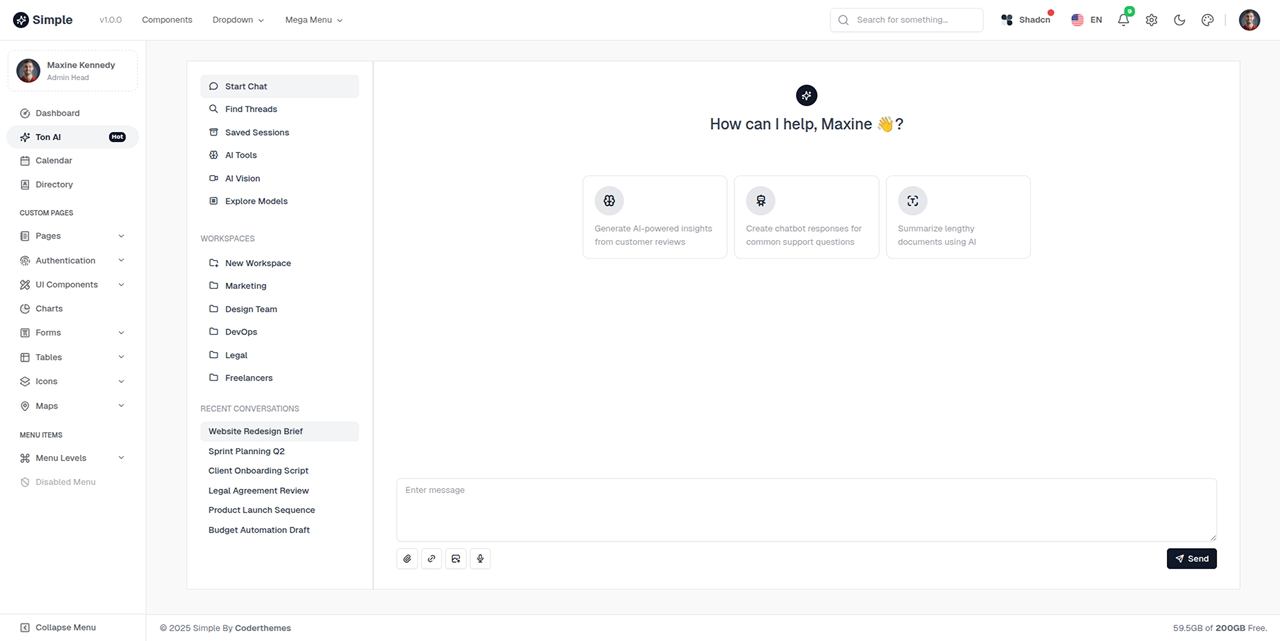 SaaS Skin